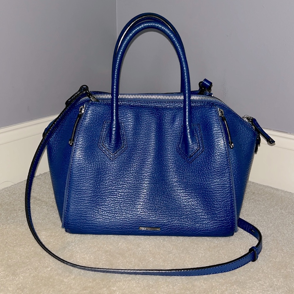 Rebecca Minkoff blue shoulder bag- good condition